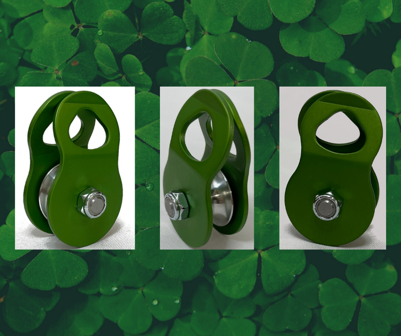 RSI 1" Sheave Personal Rescue Pulley- Green